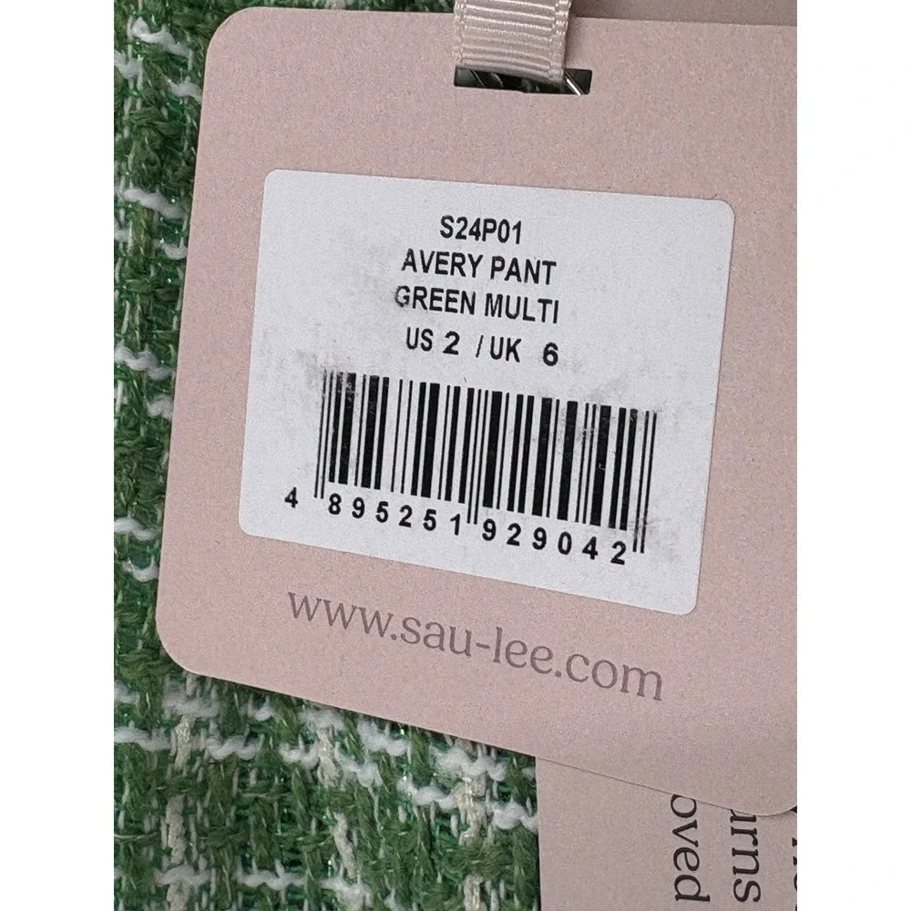 Green Checkered Women's Trousers - Picture 11 of 16